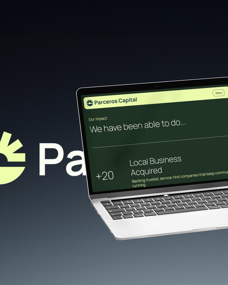 Parceros Capital website by CIELO